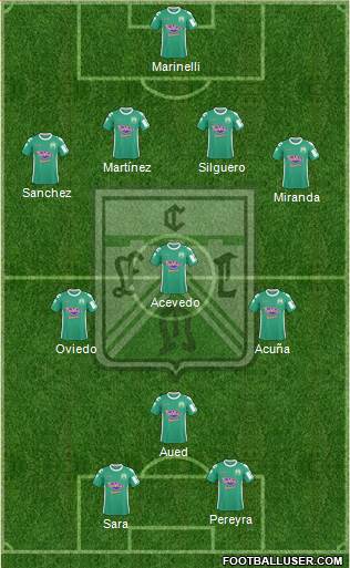 Ferro Carril Oeste Formation 2013