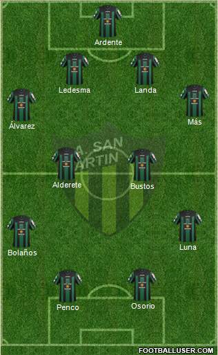 San Martín de San Juan Formation 2013