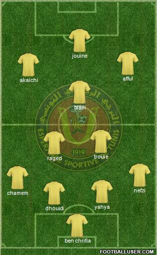 Espérance Sportive de Tunis Formation 2013