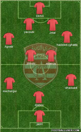 Club Africain Tunis Formation 2013