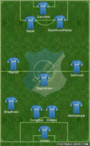 TSG 1899 Hoffenheim Formation 2013