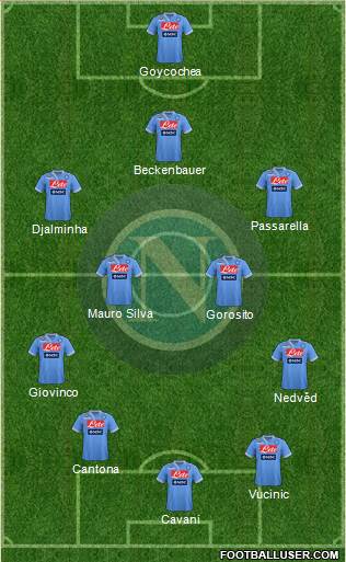 Napoli Formation 2013