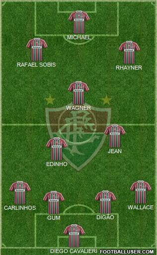 Fluminense FC Formation 2013