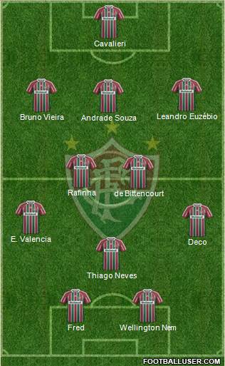 Fluminense FC Formation 2013