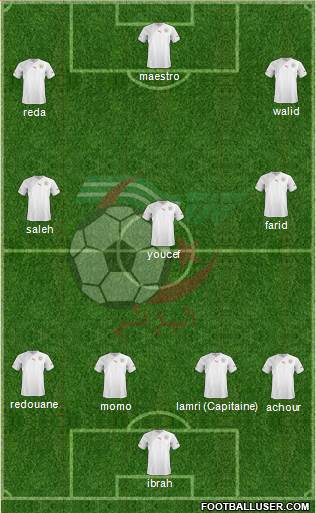 Algeria Formation 2013