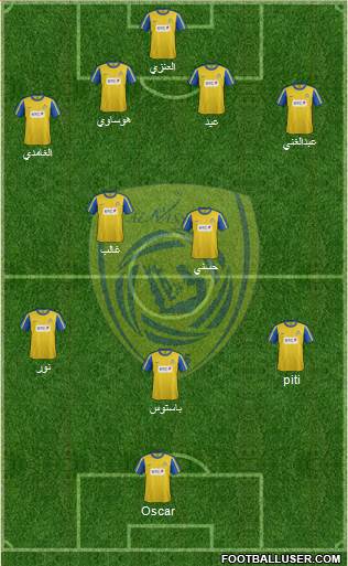 Al-Nassr (KSA) Formation 2013