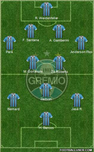 Grêmio FBPA Formation 2013