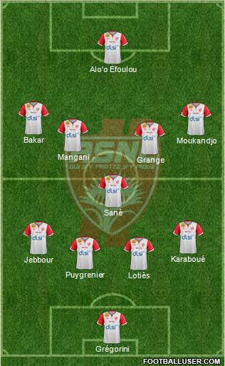 A.S. Nancy Lorraine Formation 2013