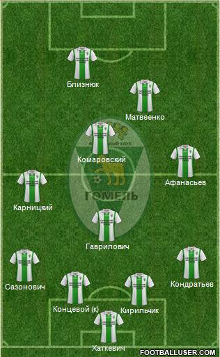 FC Gomel Formation 2013