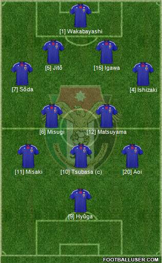 Japan Formation 2013