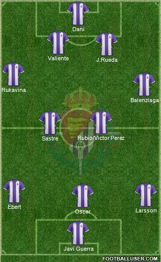 R. Valladolid C.F., S.A.D. Formation 2013