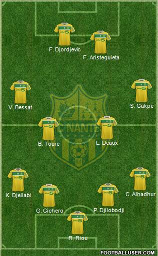 FC Nantes Formation 2013