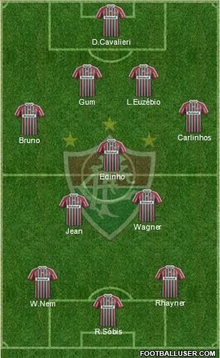 Fluminense FC Formation 2013