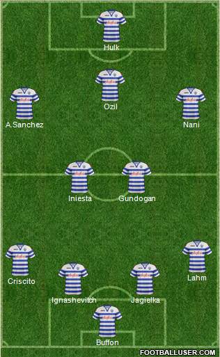 Queens Park Rangers Formation 2013