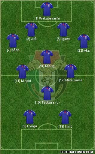 Japan Formation 2013