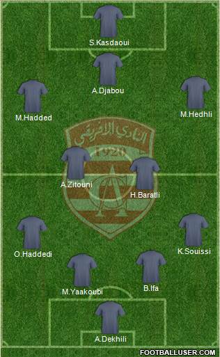 Club Africain Tunis Formation 2013