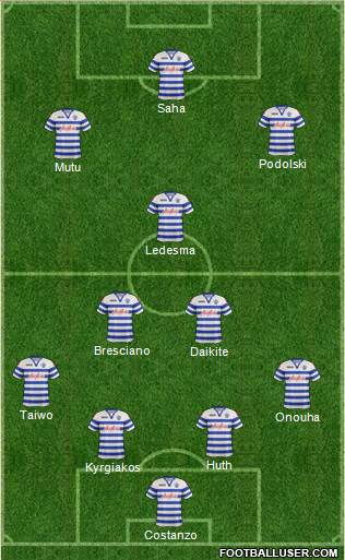 Queens Park Rangers Formation 2013