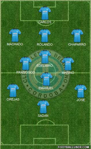 Belgrano de Córdoba Formation 2013