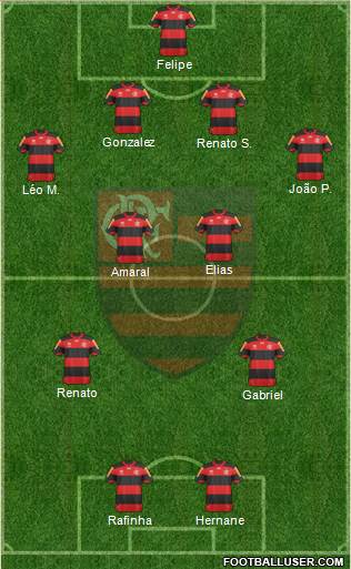 CR Flamengo Formation 2013