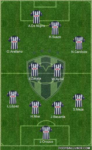 Club de Fútbol Monterrey Formation 2013