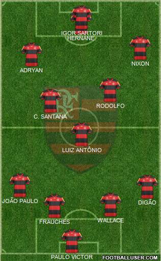 CR Flamengo Formation 2013