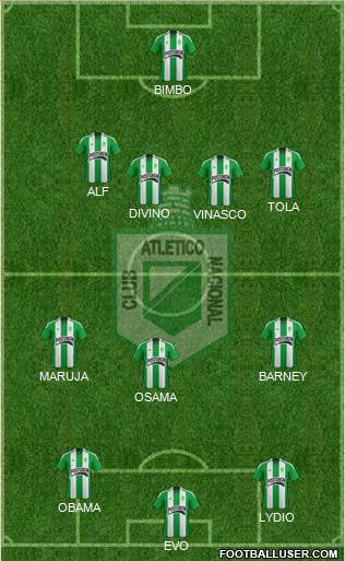 CDC Atlético Nacional Formation 2013