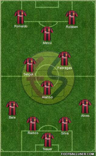 Eskisehirspor Formation 2013