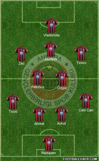 Gençlerbirligi Formation 2013