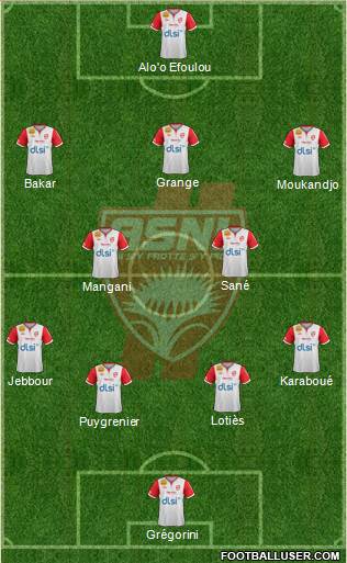 A.S. Nancy Lorraine Formation 2013