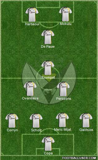 Sporting Lokeren OVl Formation 2013