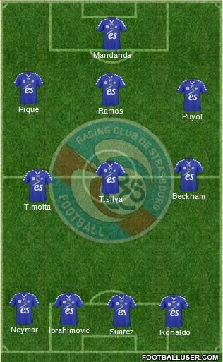 Racing Club de Strasbourg-Football Formation 2013