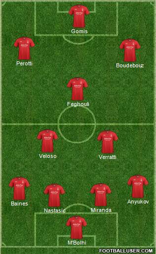 Nottingham Forest Formation 2013