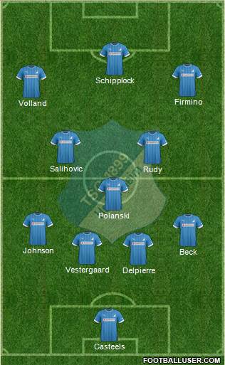 TSG 1899 Hoffenheim Formation 2013