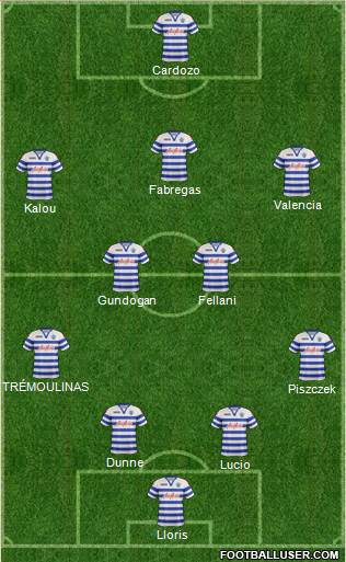 Queens Park Rangers Formation 2013