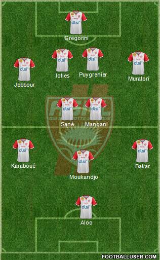 A.S. Nancy Lorraine Formation 2013