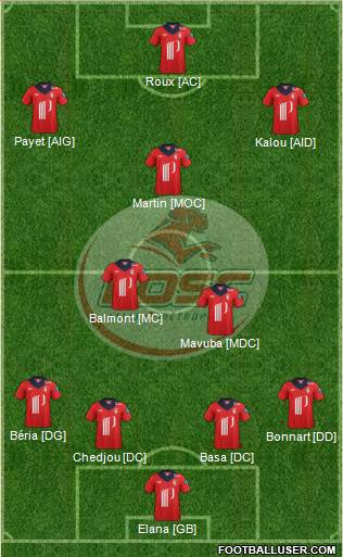 LOSC Lille Métropole Formation 2013