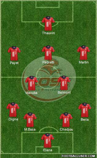 LOSC Lille Métropole Formation 2013