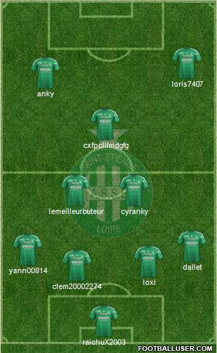 A.S. Saint-Etienne Formation 2013