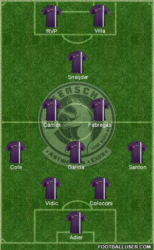 G. Beerschot Antwerpen Formation 2013