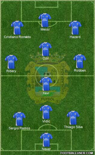 C.F. Fuenlabrada Formation 2013