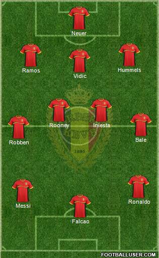 Belgium Formation 2013