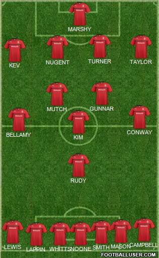 Cardiff City Formation 2013