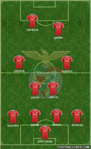 Sport Lisboa e Benfica - SAD Formation 2013