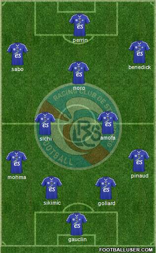 Racing Club de Strasbourg-Football Formation 2013