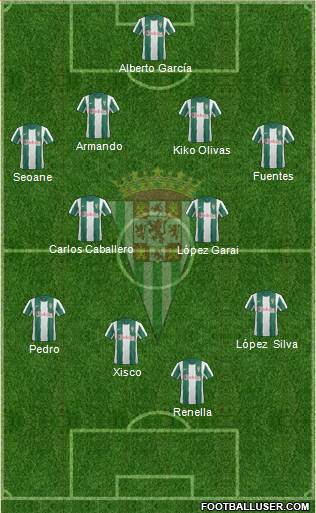 Córdoba C.F., S.A.D. Formation 2013