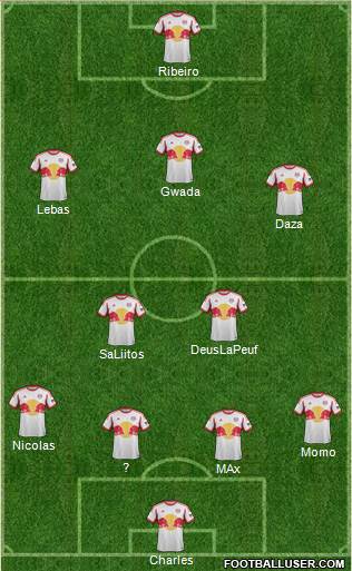 New York Red Bulls Formation 2013