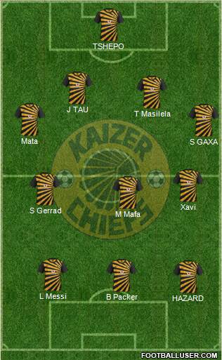 Kaizer Chiefs Formation 2013