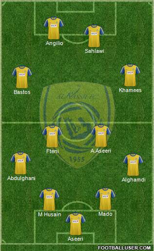 Al-Nassr (KSA) Formation 2013