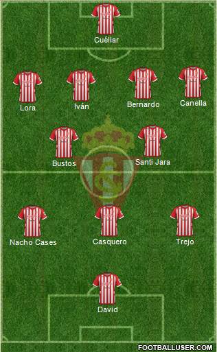 Real Sporting S.A.D. Formation 2013