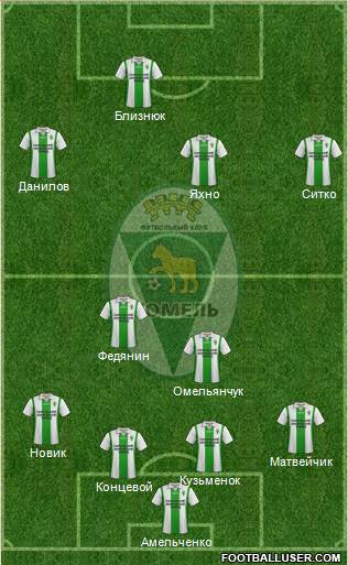 FC Gomel Formation 2013